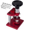 20 cm 8 inch Durable Aluminum Alloy Watch Case Opener and Press Tool with 20 Assorted Dies