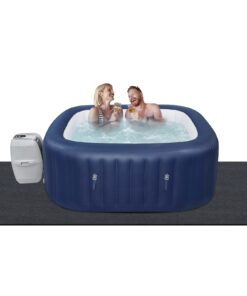VEVOR Extra Large Inflatable Hot Tub Mat 1.9 x 1.9 M (6.2 x 6.2 ft)