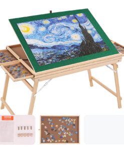 VEVOR 1500 Piece Jigsaw Puzzle Table with Folding Legs