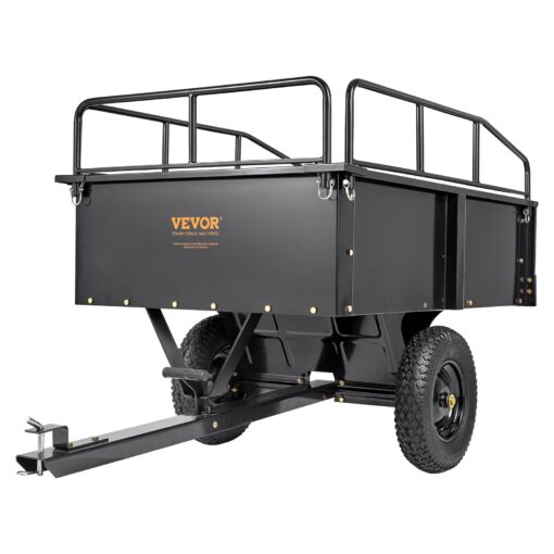 VEVOR Heavy Duty Steel Dump Cart