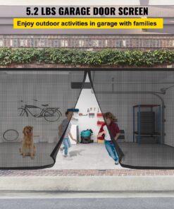 Heavy-Duty Fiberglass Mesh with Self-Sealing Magnet and Weighted Bottom