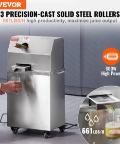 300 kg/h Output and 62mm (2.4 inch) Large Inlet