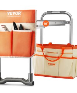 VEVOR Foldable Garden Kneeler and Seat with 25.4 cm (10") EVA Pad