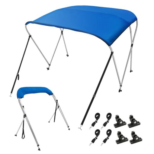 VEVOR 3 Bow Bimini Top Boat Cover