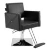 VEVOR Black Salon Barber Chair with Hydraulic Pump
