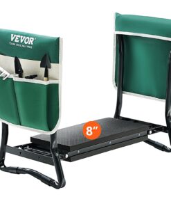 VEVOR Foldable Garden Kneeler and Seat with Tool Bag