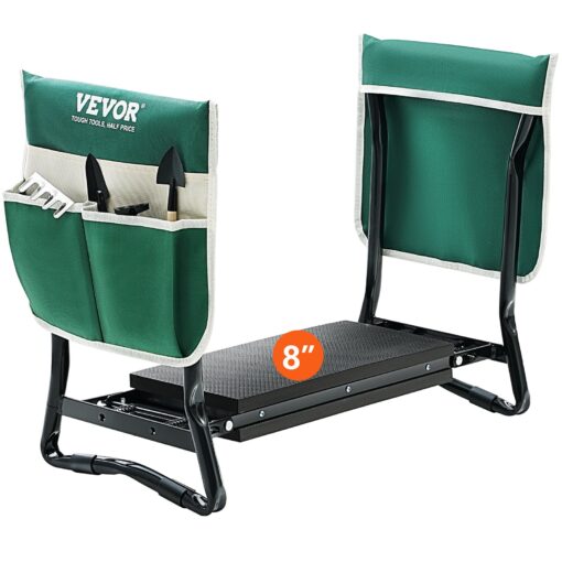 VEVOR Foldable Garden Kneeler and Seat with Tool Bag