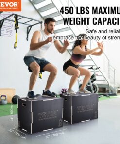 Anti-Slip Fitness Step Up Box for Home Gym and Strength Training