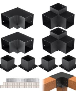 VEVOR 6x6 Inch (152x152 mm) Pergola Bracket Kit