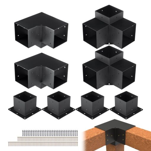VEVOR 6x6 Inch 152x152 mm Pergola Bracket Kit