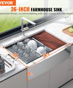 Single Bowl Top Mount Basin with Ledge and Accessories