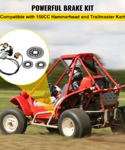 Compatible with Hammerhead and Trailmaster - Includes Calipers and Discs