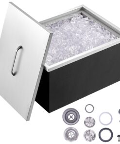 VEVOR Stainless Steel Drop-in Ice Chest