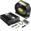 VEVOR 200W 12V Police Siren PA System with 18 Tones and Wireless Microphone