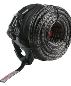 VEVOR Heavy-Duty Synthetic Winch Rope 3/8 Inch (9.5 mm) x 85 Feet (25.9 m)