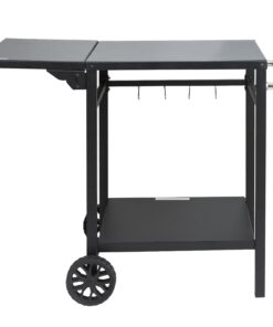 VEVOR Portable BBQ Station with Double Shelves