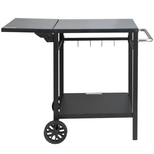 VEVOR Portable BBQ Station with Double Shelves