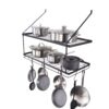 VEVOR Wall Mounted Two Tier Pot Rack