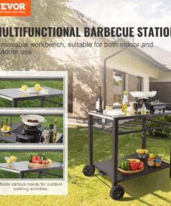 Portable BBQ Food Prep Table