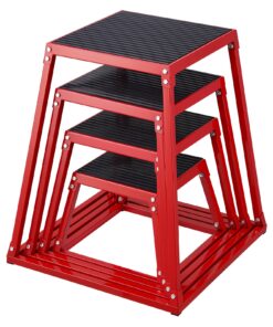 VEVOR 4-Piece Plyometric Jump Box Set