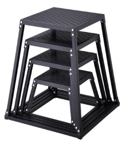 VEVOR 4-Piece Plyometric Jump Box Set