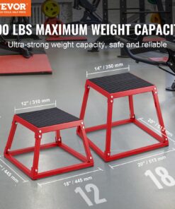Anti-Slip Platform for Home Gym and Conditioning Strength Training