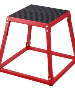 VEVOR 18 Inch (45.72 cm) Steel Plyometric Jump Box