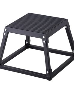 VEVOR 30 cm (12 Inch) Steel Plyometric Jump Box with Anti-Slip Surface