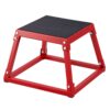 VEVOR 12 Inch 30 cm Steel Plyometric Jump Box   Anti Slip Fitness Platform for Home Gym and Agility Training