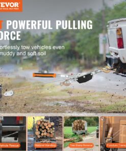 023 lbs) Come Along Winch with 3 Hooks