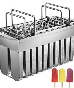 VEVOR 304 Stainless Steel Popsicle Molds with Base