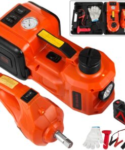 VEVOR 3 Ton Electric Hydraulic Car Jack with Tire Inflator