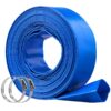 VEVOR Heavy Duty PVC Backwash Hose with Clamps
