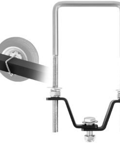 VEVOR Zinc Plated Spare Tire Carrier with Lock