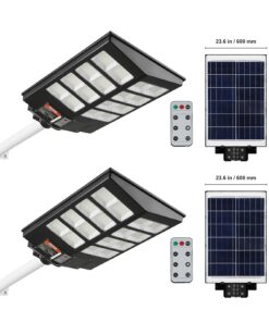 VEVOR 2PCS 800W LED Solar Street Light