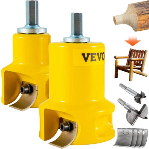 VEVOR Log Furniture Tenon Cutter Kit