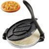 VEVOR 203 cm 8 Inch Cast Iron Tortilla and Roti Maker with 100 Pcs Parchment Paper