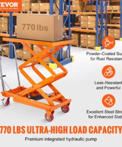 350 kg (770 lbs) Capacity