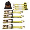 VEVOR Ratchet Tie Down Straps Set of 4