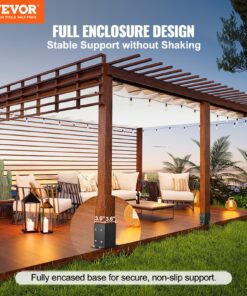 96x140x163mm (3.8x5.5x6.4 inches) for 3.5x3.5 inch Columns