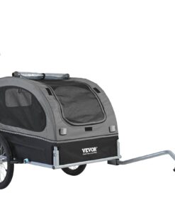 VEVOR Dog Bike Trailer - Pet Bicycle Carrier with 40 kg/88 lbs Capacity