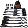 VEVOR Ratchet Tie Down Straps 4 Pack