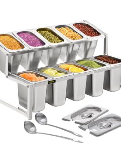 Expandable Stainless Steel Spice Rack Organizer