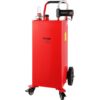 VEVOR 114 Liter 30 Gallon Portable Fuel Caddy with 180W Electric Pump and Rubber Wheels for Efficient Refueling