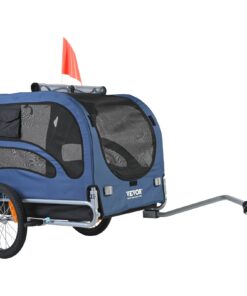 VEVOR Dog Bike Trailer with 45 kg/100 lbs Capacity