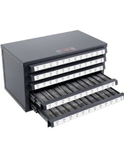 VEVOR Five-Drawer Steel Tap Dispenser Cabinet