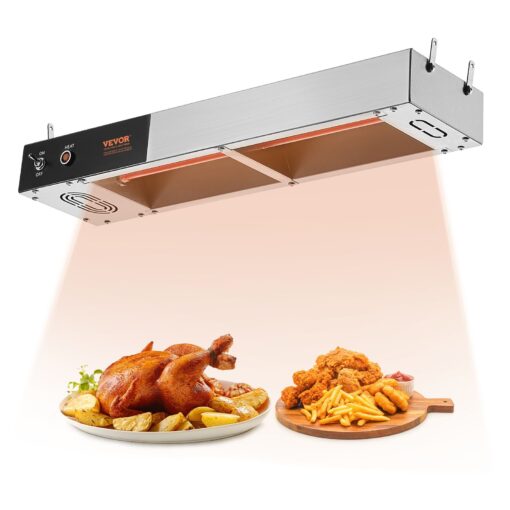 VEVOR Electric Food Warmer with Heat Lamp