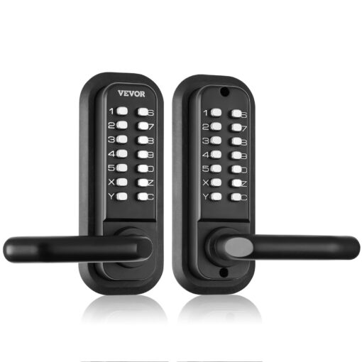 VEVOR Mechanical Keyless Lock with 14 Digit Double Sided Keypad