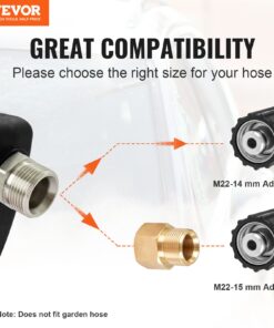 3 GPM with 1/4'' (6.35 mm) Outlet & M22-14/15 mm Inlet