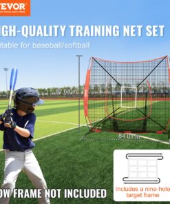 Portable Training Net with Single and Nine-Grid Target Frames